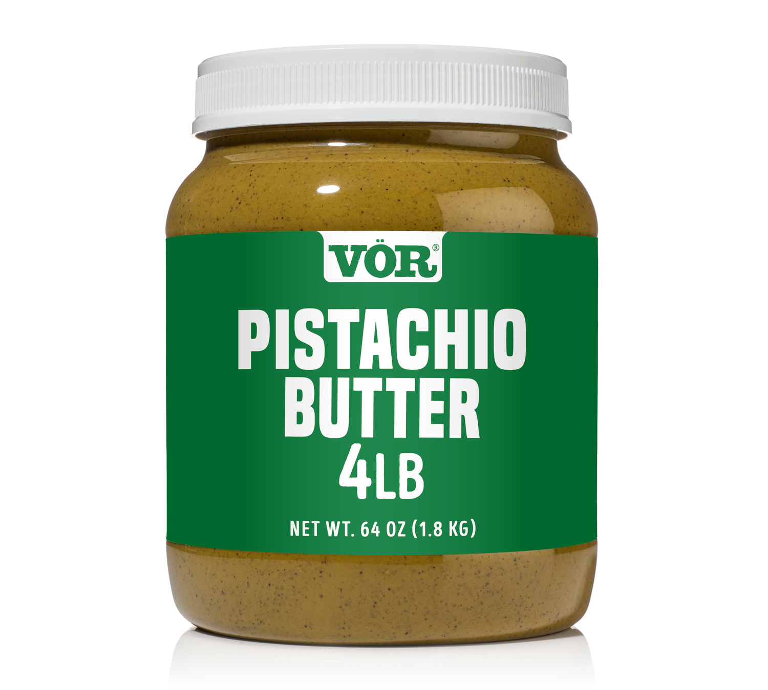 Vör Bulk Pistachio Butter 4lb Jar – 100% Pistachio Paste for